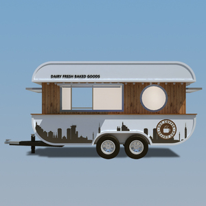 <span class=keywords><strong>Remolque</strong></span> de camiones de comida móvil completo forma de barco nuevo diseño 2021 - Product Image 1