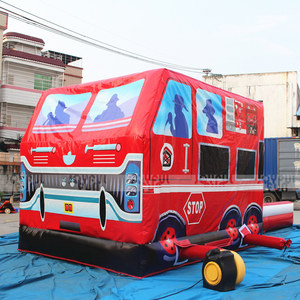 <span class=keywords><strong>Location</strong></span> commerciale Vie De <span class=keywords><strong>Vacances</strong></span> Gonflables <span class=keywords><strong>Château</strong></span> gonflable Personnalisé Feu Camion Gonflable Maison de Rebond - Product Image 1