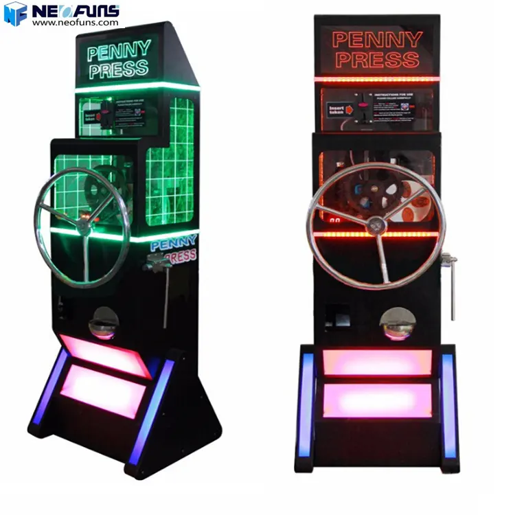 Souvenir Munt Arcade Game Machine Geld Metalen Penny Maken Prijs Machine Voor Verkoop