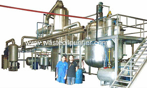 Machine de raffinage d'huile de moteur usagée / Équipement de régénération d'huile moteur de véhicule - Product Image 4