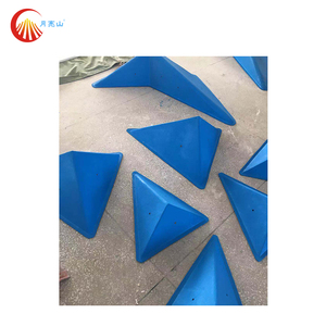 Fabrika duvar monte kaya tırmanış tutamakları tırmanma hacimleri için yetişkin dağcılar - Product Image 2