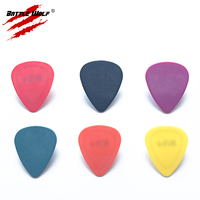 Plectres de guitare en acétal Delrin POM personnalisés avec logo, antidérapants, 0,46 mm, 0,71 mm, 1,0 mm, 1,2 mm, pour guitaristes professionnels