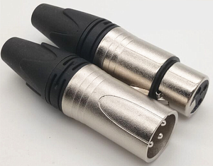 Bakır pimleri mikrofon XLR konnektör dişi ve erkek hoparlör konektörü - Product Image 6