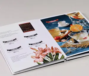 Alta qualidade preço barato de impressão de folhetos brochura catálogo revista livro personalizado