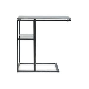 Europeo stile moderno divano letto <span class=keywords><strong>tavolino</strong></span> <span class=keywords><strong>tavolino</strong></span> da caffè in <span class=keywords><strong>vetro</strong></span> nero fuori porta mobili soggiorno fabbrica di porcellana direttamente - Product Image 3