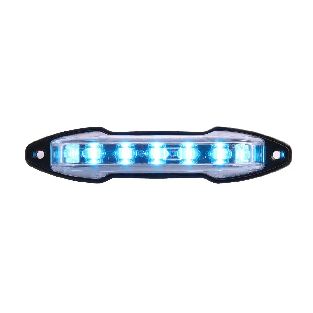 Warning Led Light Senken Premium Waterproof Car Strobe Grille Mount LED Lighthead Warning Lights
