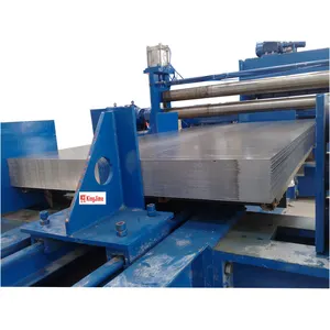 heavy duty stainless steel cutting cnc router shearing machine cut to length line machine