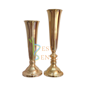 60 cm Gold Table Centerpiece <strong>Flower</strong> <strong>Display</strong> for Wedding Decoration - Product Image 3