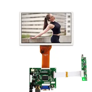 AT070TN94 50 Pin Connector 800X480 Tft Tn Lcd Module Display Fpc Universele Controller Board 7 Inch Beeldscherm