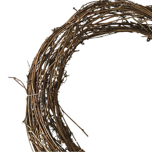 Guirlandes creuses <span class=keywords><strong>en</strong></span> <span class=keywords><strong>rotin</strong></span> tressé <span class=keywords><strong>en</strong></span> vigne naturelle décorée pour la fabrication <span class=keywords><strong>de</strong></span> décorations <span class=keywords><strong>de</strong></span> Noël <span class=keywords><strong>en</strong></span> DIY - Product Image 6