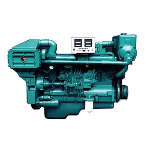 Морской двигатель YUCHAI YC6MK300C с водяным охлаждением, 300 л.с.
