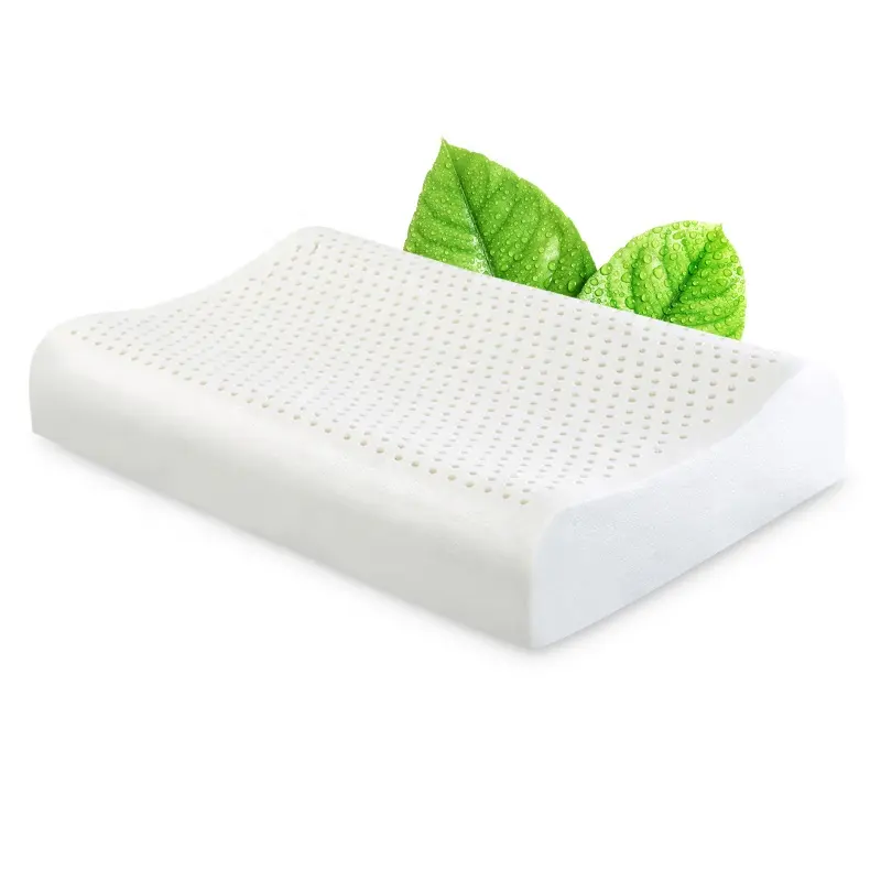 Travesseiro personalizado de espuma de látex natural, eco-amigável