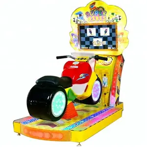 Mesin Game bersepeda anak-anak kualitas tinggi mesin Game balap elektronik anak-anak sepeda motor gila