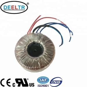 CE UL RoHS fase única 12v 24v Transformador toroidal para amplificador de audio transformador toroidal - Product Image 2