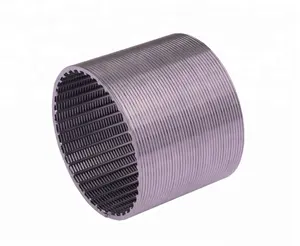 10 Inch 0.5mm Slot Stainless Steel 316 Johnson Strainer Screen Filter For Drilling Well