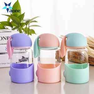 Bouteilles d'eau scolaires en forme de lapin pour enfants, étudiants, enfants, <span class=keywords><strong>gourde</strong></span> mignonne, bouteilles de sport, bouteille de boisson, shaker - Product Image 6