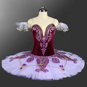 Tutù da Balletto Professionale per Ragazze, Costume da Danza Romantica per Competizioni, Abito da <span class=keywords><strong>Ballerina</strong></span> Patriottico - Product Image 1