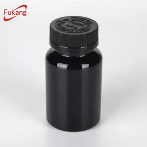 120ml Empty Pills Bottles Supplement PET Medicine Plastic Jars Made in China
