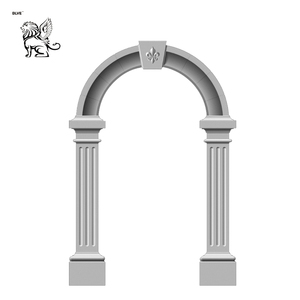 <span class=keywords><strong>Outdoor</strong></span> Decoratie Hot Sale Classic Custom Design Witte Natuur Stenen Pilaar MCL-033