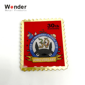 Totoro Souvenir Custom Enamel Metal <strong>Pin</strong> <strong>Badges</strong> <strong>Maker</strong> with Customized Logo Letterpress Printing Animal Style for Sale - Product Image 4