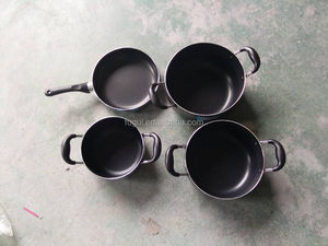 Bộ Đồ Nấu Nướng Bằng Nhôm Không Dính 9 Chiếc, Nồi Nước Sốt 20/24/28CM + Chảo 28CM + Chảo Rán 26CM - Product Image 6