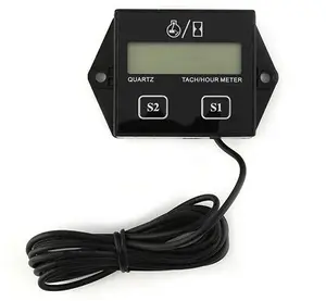 Runleader Inductive Tach Hour Meter Record RPM Tachometer Used For any Gasoline Engine 2/4 Stroke