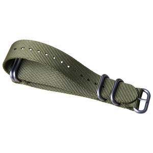 צבא ירוק עבור רצועת ניילון <span class=keywords><strong>zulu</strong></span> רצועה 18-24 מ "מ מהיר שחרור רצועה אופנתית ניילון אופנתית עבור 18 20 22 מ" מ מקרים - Product Image 6