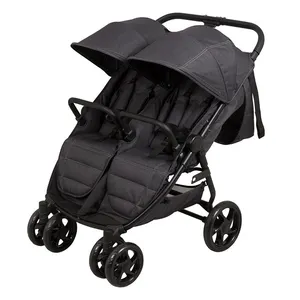 <span class=keywords><strong>Cochecito</strong></span> doble <span class=keywords><strong>plegable</strong></span> de una mano, carrito lateral - Product Image 1