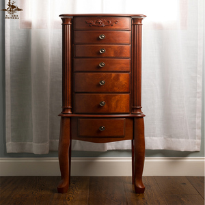 סגנון חדש תכשיטי סוף גבוה חינני מראה עץ ארון - Product Image 5