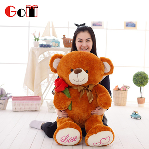 Coloré Ours en peluche Personnalisé En Peluche Jouet Ours En Gros <span class=keywords><strong>Je</strong></span> <span class=keywords><strong>T</strong></span>'aime Romantique Ours En Peluche - Product Image 5