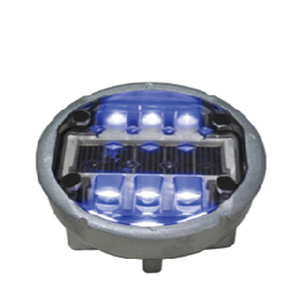 LED Cat Eye (สตั๊ดถนน/ทางเท้ามาร์กเกอร์) IP68อลูมิเนียมอัลลอยด์กันน้ำ MS-110ประเภทฝังศพพลังงานแสงอาทิตย์ (ชาร์จ) - Product Image 1