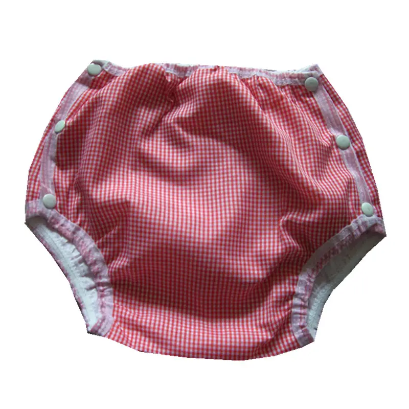 hot sale baby rubber pants/baby diaper with botton