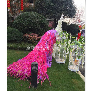 Qingyuan Landscape Dekoratif Buatan Topiary Anjing