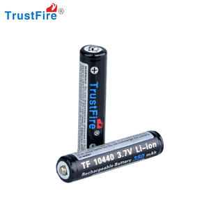 <span class=keywords><strong>TrustFire</strong></span> <span class=keywords><strong>10440</strong></span>แบตเตอรี่ลิเธียมไอออนแบบชาร์จไฟได้600Mah 750Mah แบตเตอรี่ลิเธียมไอออนโพลิเมอร์จากผู้ผลิตเดิม - Product Image 3