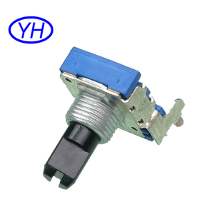 R1412G XAZ Carbon film single gang linear 7 pin 14mm potentiometer swivel - Product Image 3