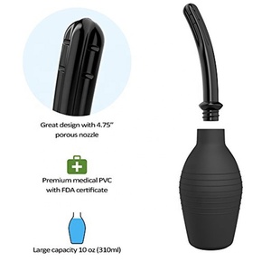 Appareil de Douche en silicone, grande seringue pour sexe <span class=keywords><strong>Anal</strong></span>, nettoyage du côlon, jouet - Product Image 4