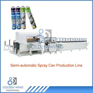 Línea de Producción de Máquinas para Fabricar Latas de <span class=keywords><strong>Aerosol</strong></span> para Ambientadores y Laca para el Cabello - Product Image 4