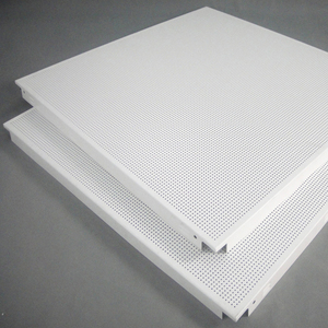 Mattonelle di alluminio sospese del soffitto del metallo <span class=keywords><strong>60x60</strong></span> per i centri commerciali & gli edifici per uffici - Product Image 2