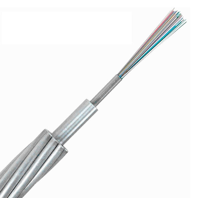Overhead Ground OPGW 12 16 24 32 36 48 Core OPGW Power Fiber Optic Cable