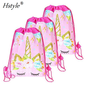 Hstyle Custom Cotton Drawstring <strong>Bags</strong> for <strong>Party</strong> Favors Gifts and Candy <strong>Bag</strong> <strong>Party</strong> Supplies Favor <strong>Unicorn</strong> Drawstring Gift <strong>Bags</strong> - Product Image 5