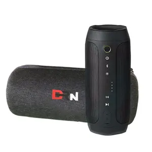 Custom Logo Draagbare Schokbestendig Rits Gevallen Multi Functie Draadloze Speaker Case Eva Box Speaker