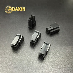 Сделано в Китае черный Мини Fit 3,0 мм Шаг 4pin Molex разъем 43025-4P - Product Image 2