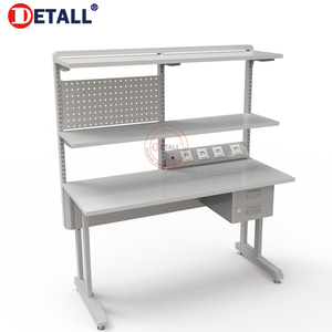 Detall electronic esd mobile cell phone repair work station with repairing tools table bench