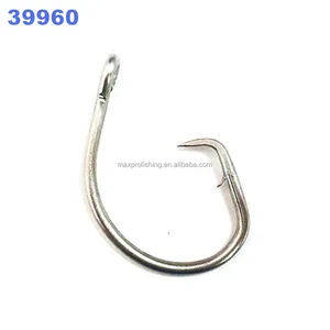 Custom Stainless Steel Big Game Sea Tuna Fishing Hooks 39960 Shark