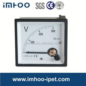 72X72 Di Chuyển Cuộn Dây DC Vôn Kế Bảng Điều Chỉnh <span class=keywords><strong>Volt</strong></span> <span class=keywords><strong>Meter</strong></span> - Product Image 2