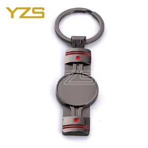 Best selling Russia car theme keychain Blanked Zin Alloy Metal Keychain