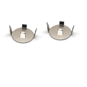 딥 THM 금속 버튼 코인 셀 배터리 <span class=keywords><strong>CR927</strong></span> 배터리 홀더 클립 접촉 케이스 리테이너 - Product Image 1