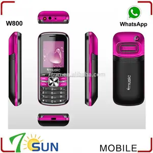 celular de w800 doble sim de con bateria whatsapp 30 dias de teléfono celular