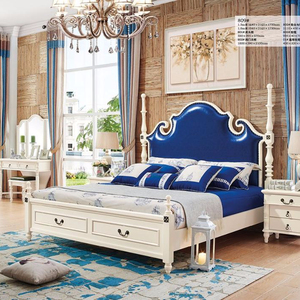La dernière conception chambre meubles a été fabriqué à partir de chêne en bois massif pour la chambre ensemble de meubles - Product Image 1