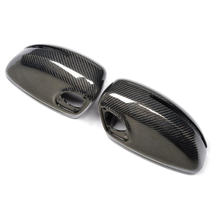 Côté Fiber de carbone Couverture de Miroir D'aile De Voiture pour Audi R8 Spyder Convertible <span class=keywords><strong>Porte</strong></span> Arrière View Cover - Product Image 3
